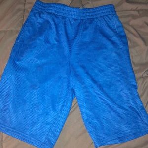Blue Athletic Shorts